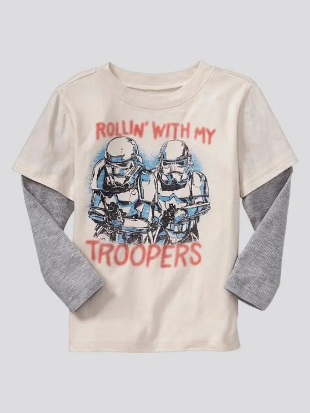 Baby Gap Toddler Star Wars Stormtrooper Long Sleeve T-Shirt 4 Years NWT